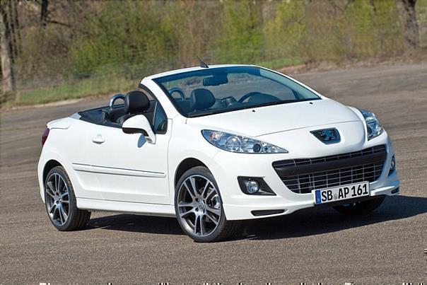 Es gibt Nachschlag bei Peugeot. Die Edition 207 CC Black & White wird neu aufgelegt. Foto: Peugeot/Auto-Reporter.NET